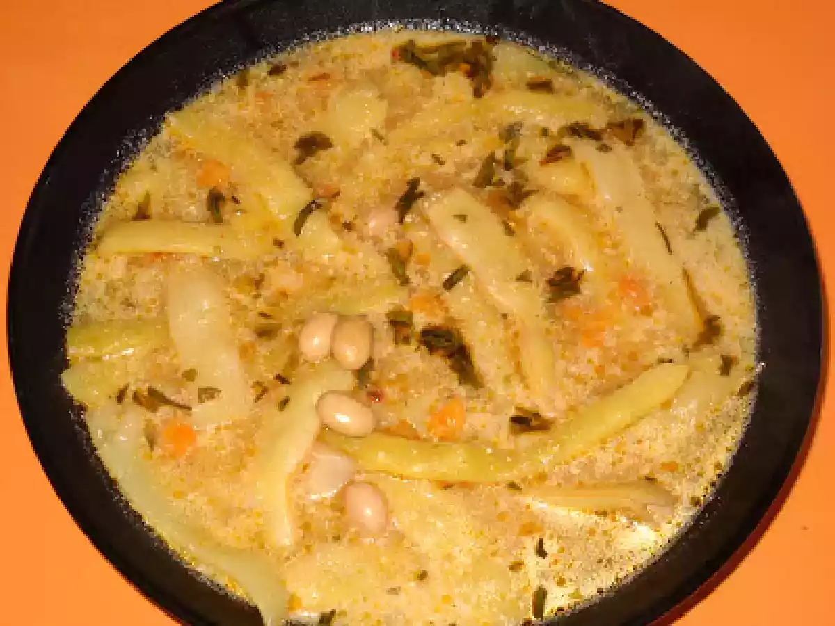Supa de fasole verde a la Tunde - poza 2