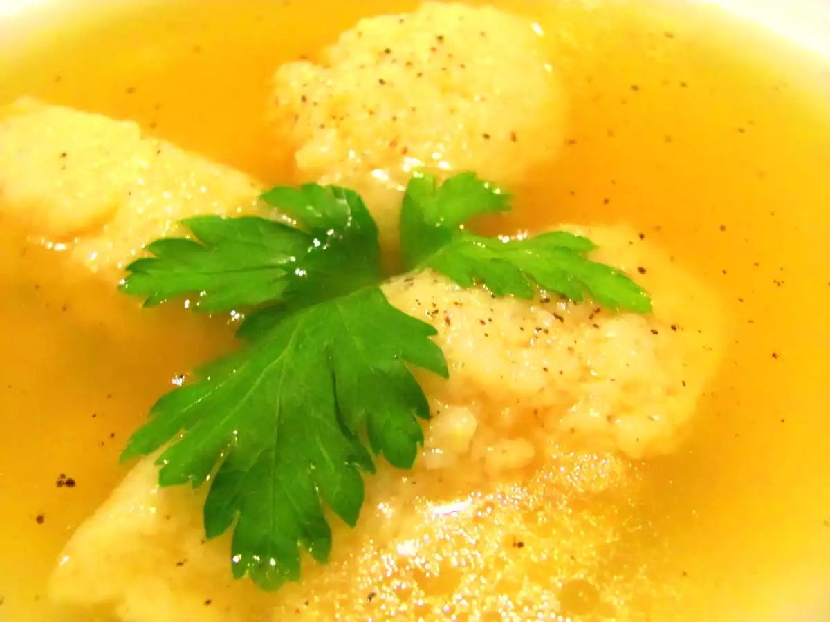 Supa de gaina cu galuste - poza 3