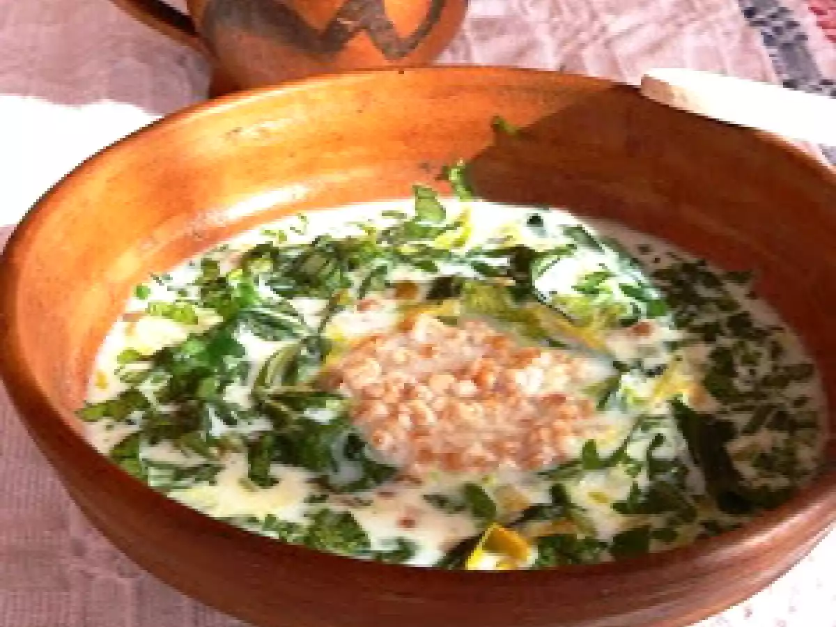 Supa de leurda si salata - poza 2