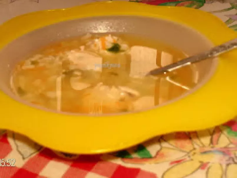 Supa de orez cu piept de pui - poza 2