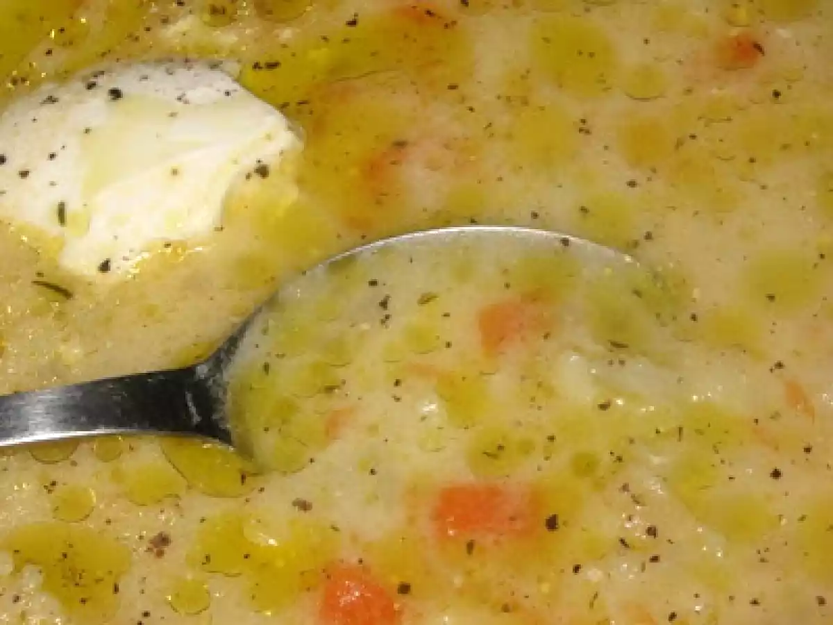 Supa de porumb cu conopida - poza 4