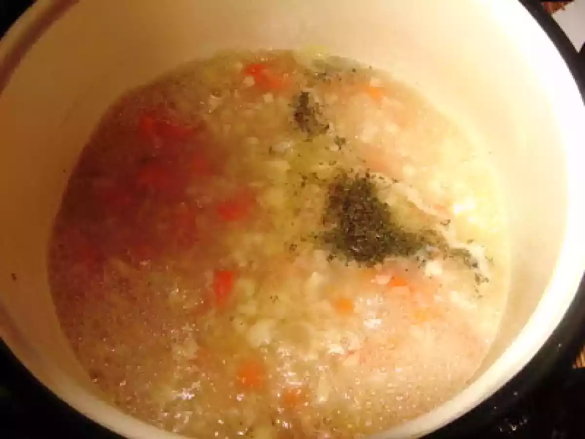 Supa de porumb cu conopida - poza 5