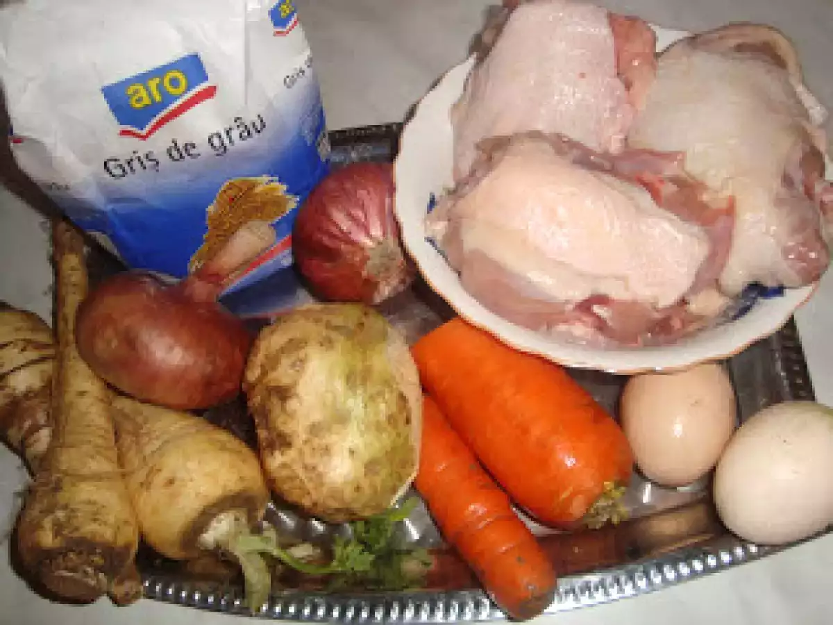 Supa de pui cu galuste - poza 2