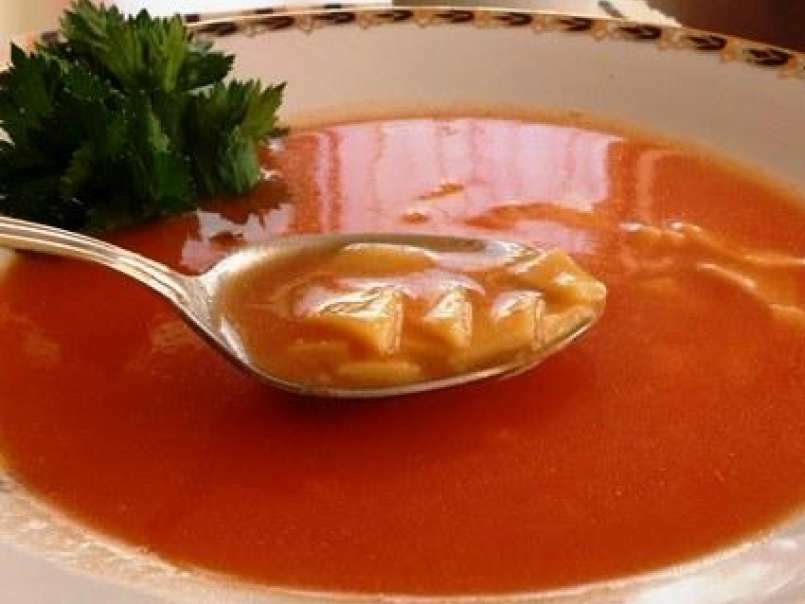 Supa de rosii ca la Cluj