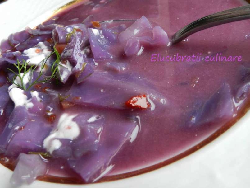 Supă de varză roșie - poza 2