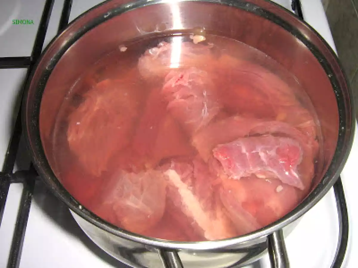 Supa de vita cu galuste de gris - poza 2