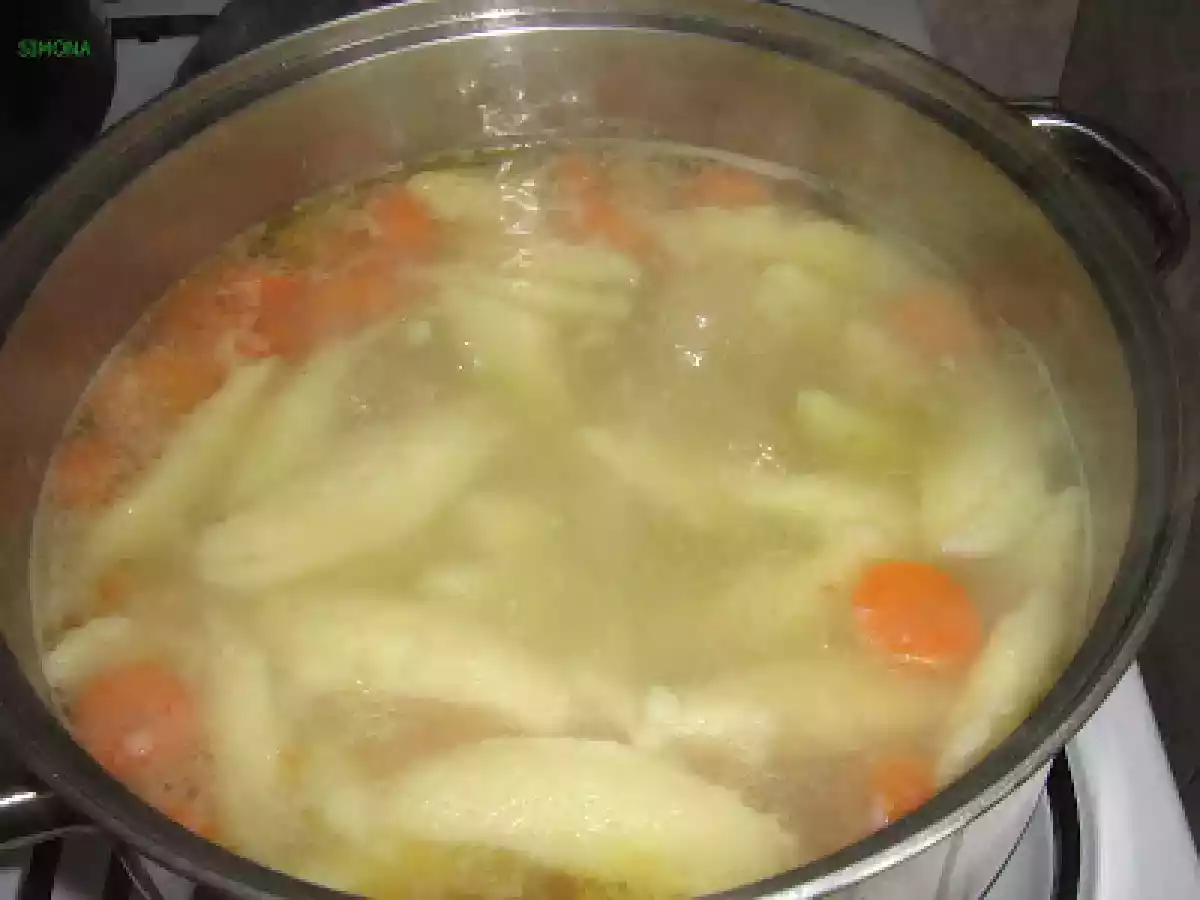 Supa de vita cu galuste de gris - poza 7