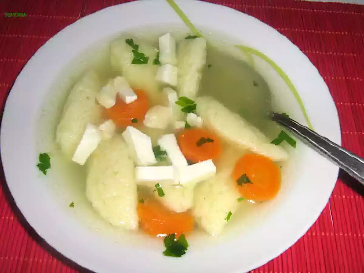 Supa de vita cu galuste de gris - poza 8