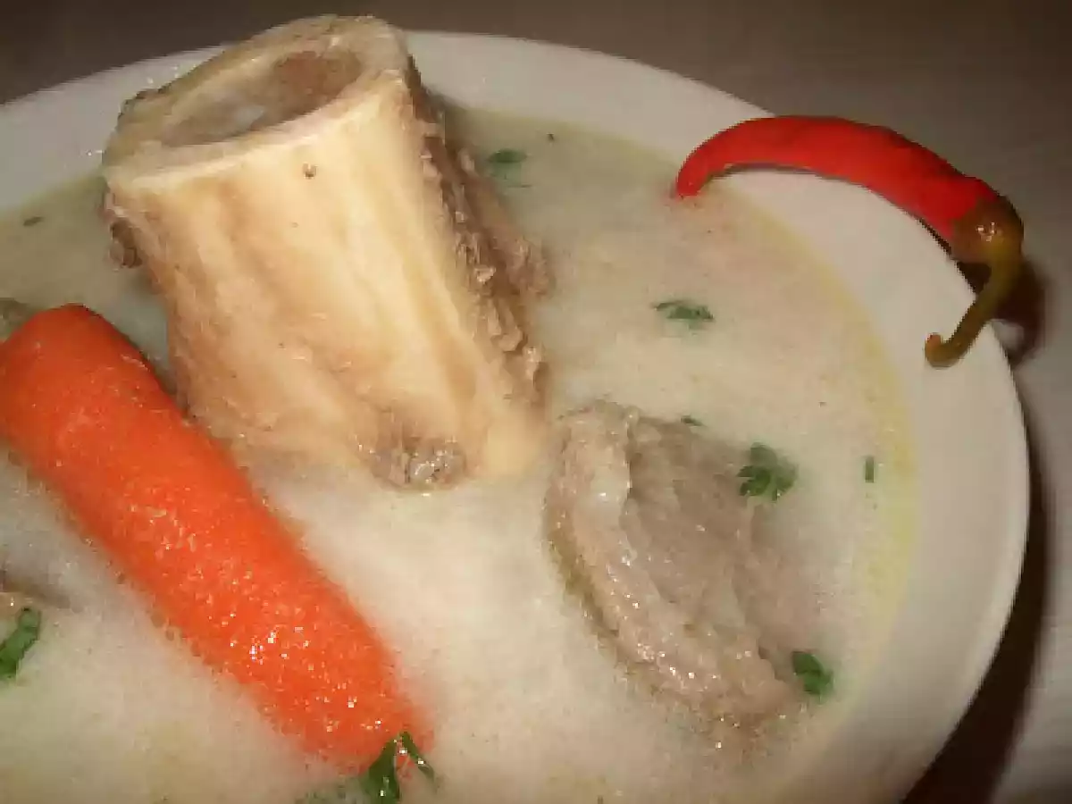 Supa de vita cu hrean - poza 6