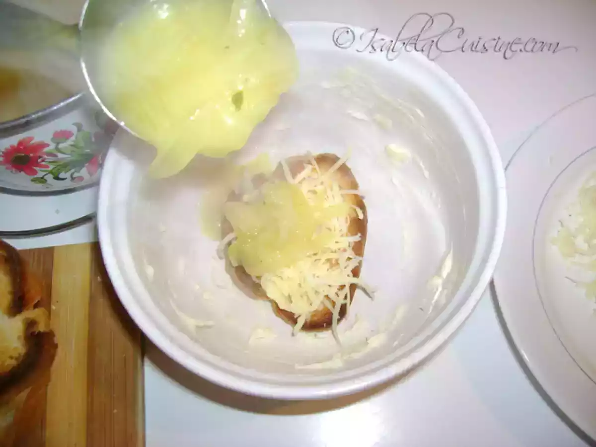 Supa frantuzeasca de ceapa - poza 4