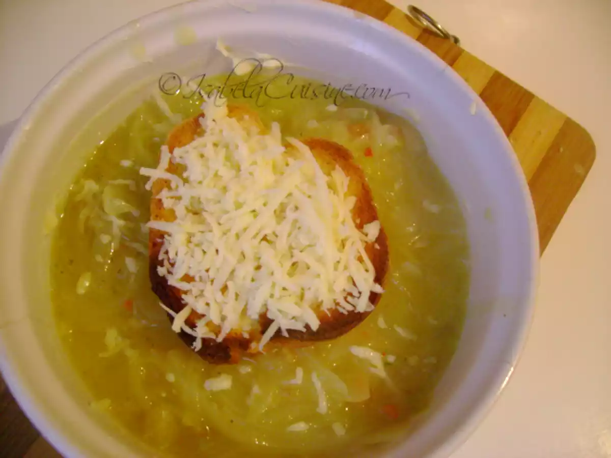 Supa frantuzeasca de ceapa - poza 5