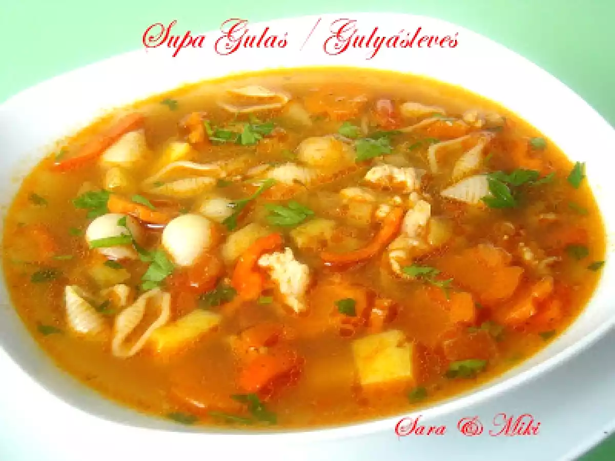 Supa Gulas / Gulyásleves - poza 3