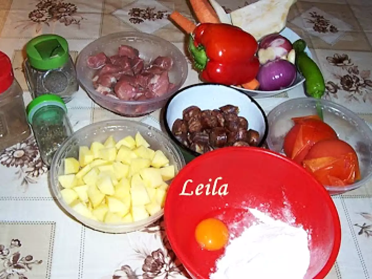 Supa Gulyas Pastoresc - Gulyasleves Pasztor Modra - poza 2