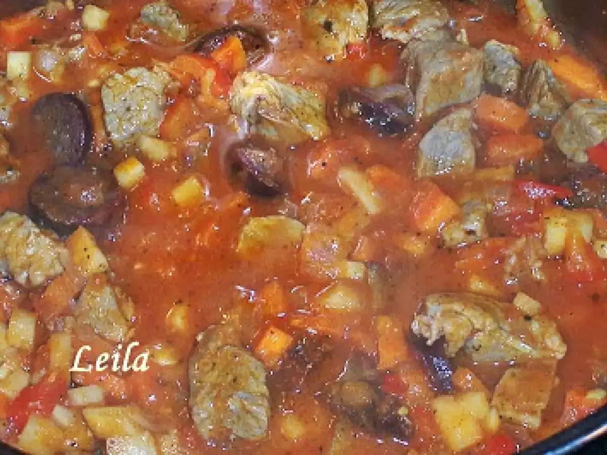 Supa Gulyas Pastoresc - Gulyasleves Pasztor Modra - poza 9