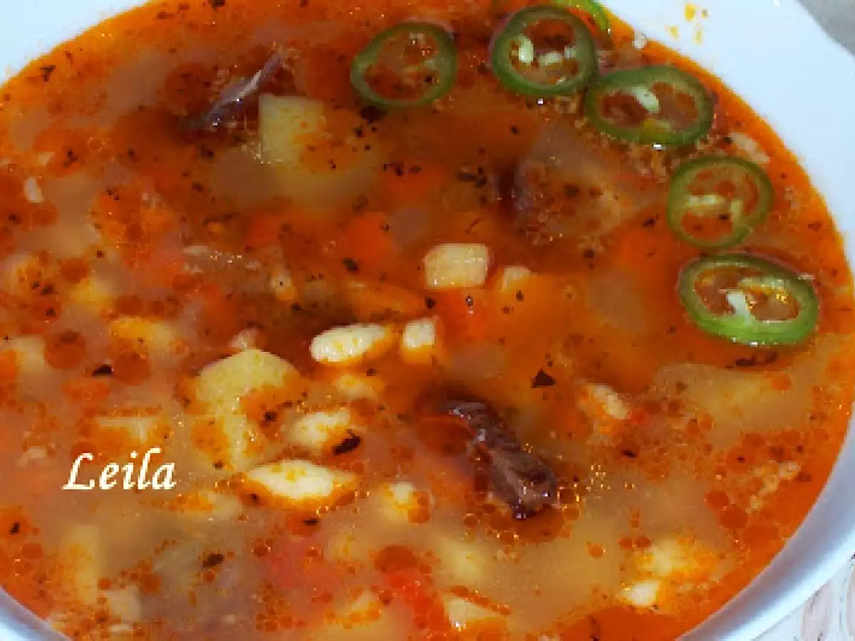 Supa Gulyas Pastoresc - Gulyasleves Pasztor Modra - poza 14