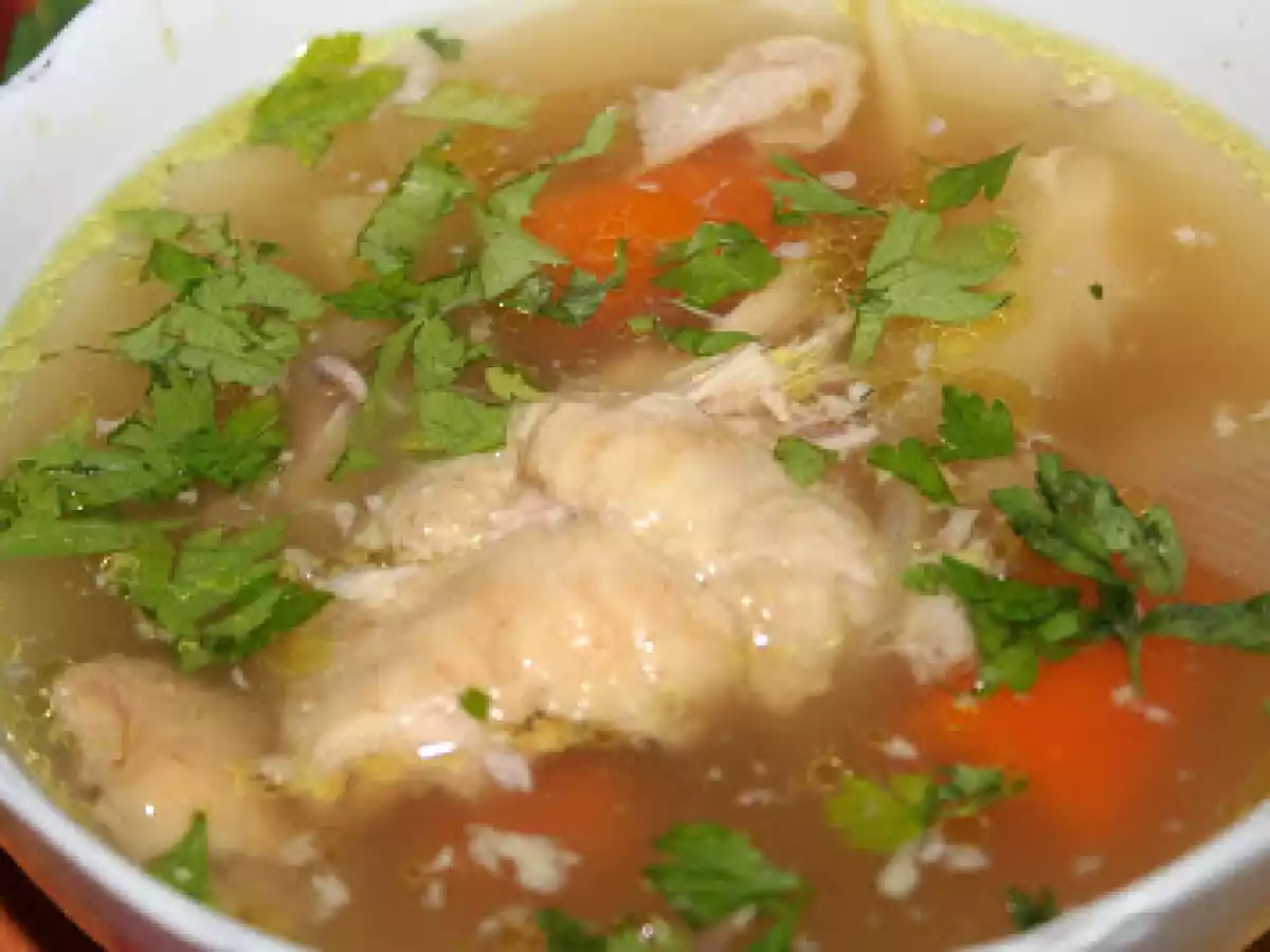 Supa rabinului (o supa de pui mai altfel)