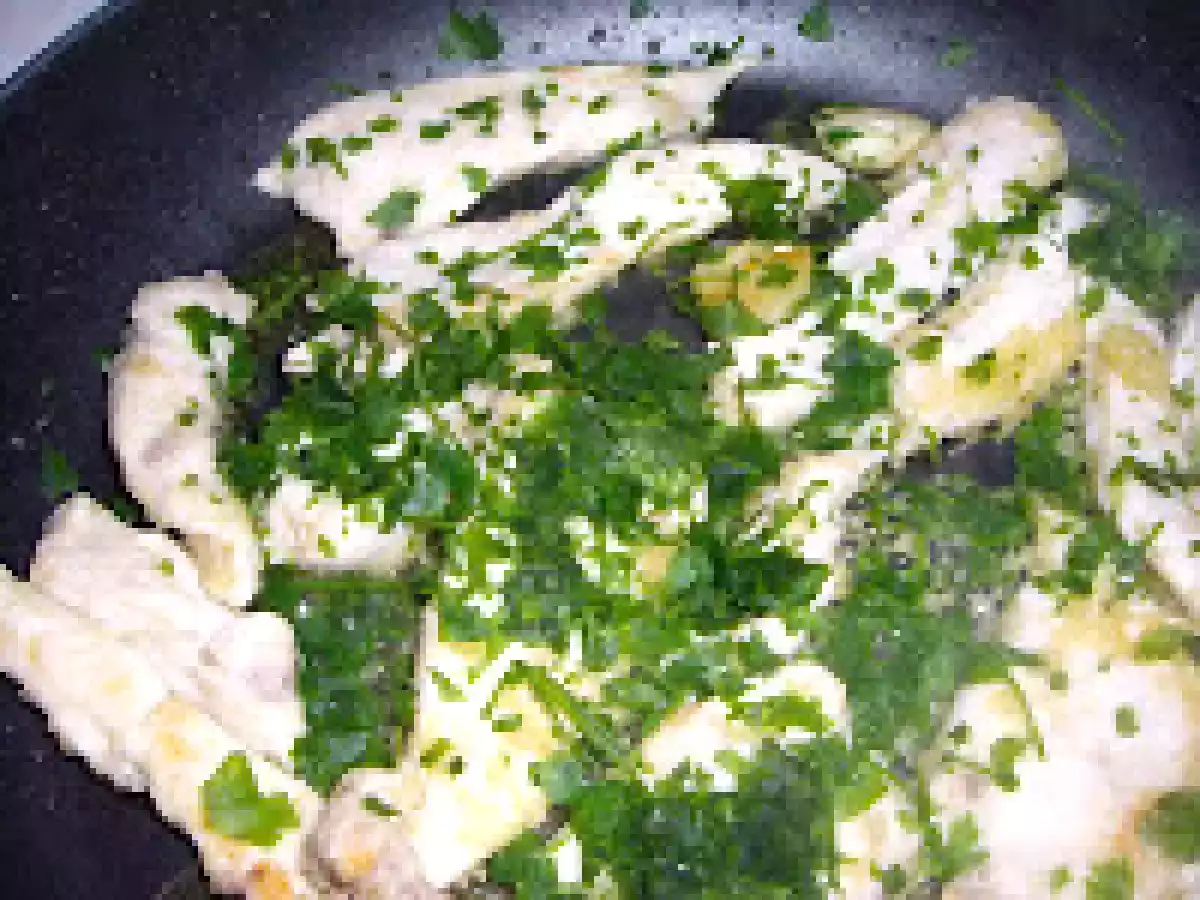 Suvite de pui/Straccetti di pollo al verde - poza 7