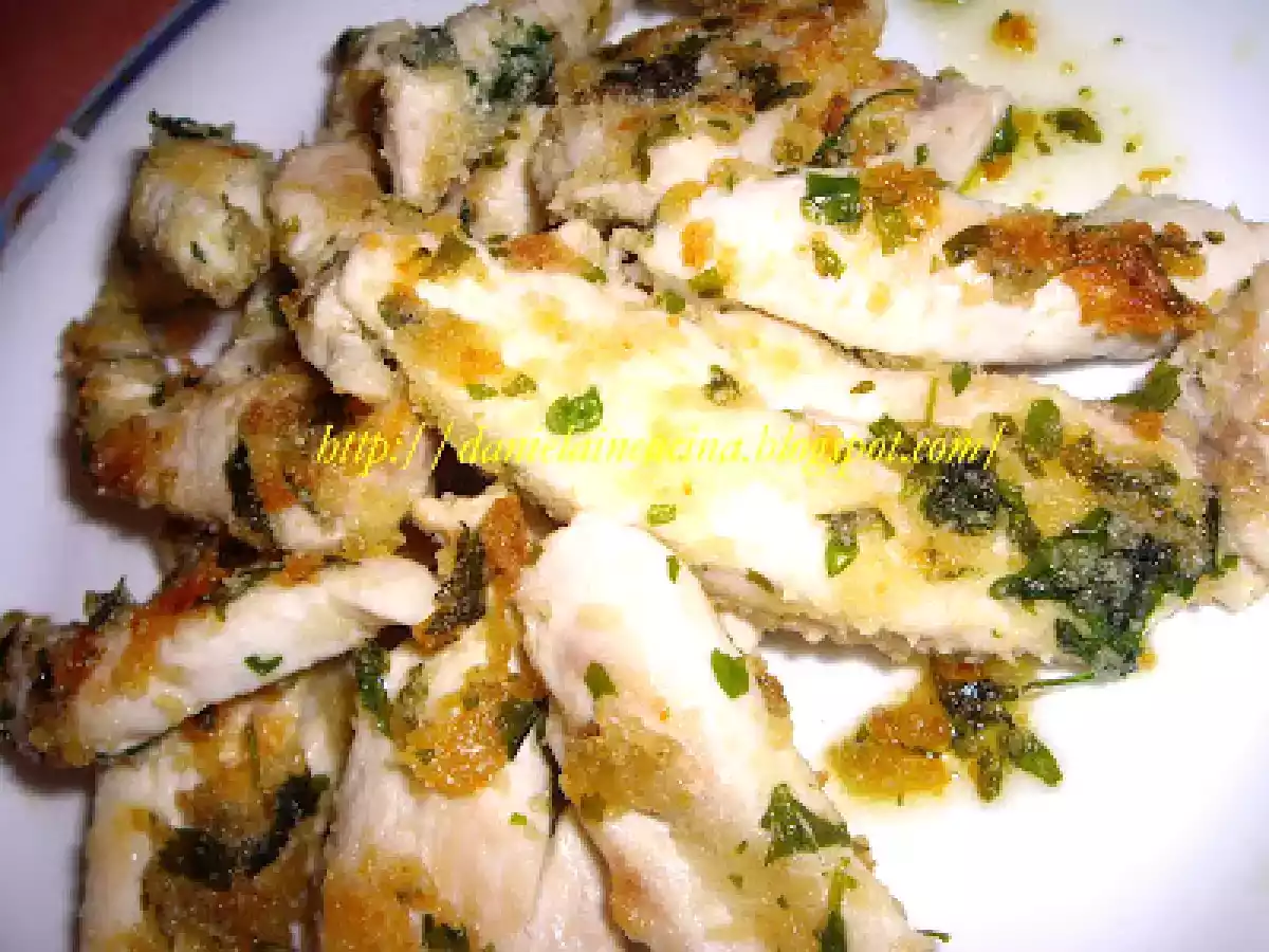 Suvite de pui/Straccetti di pollo al verde - poza 9