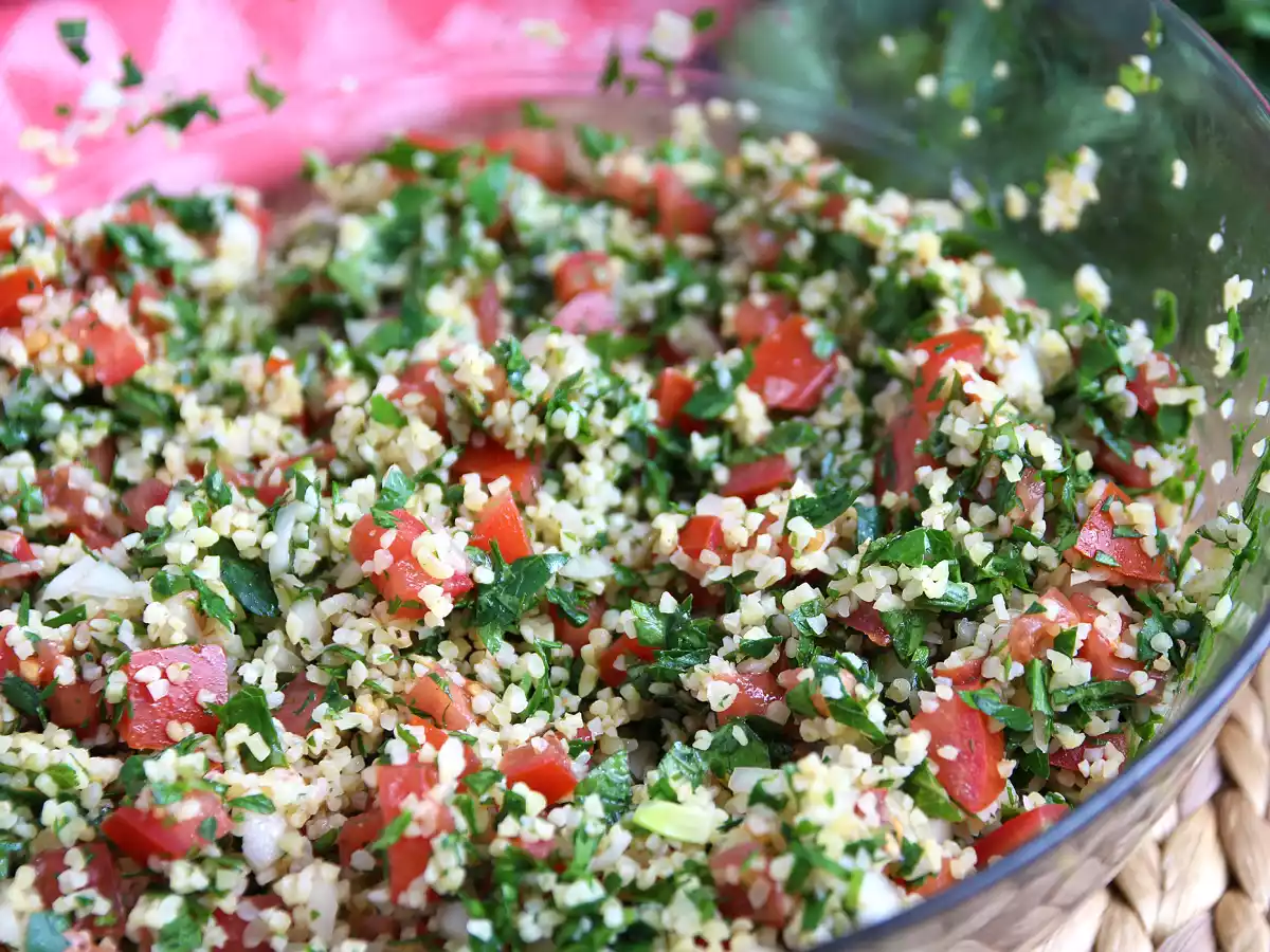 Tabbouleh libanez, super parfumat și proaspăt - poza 2