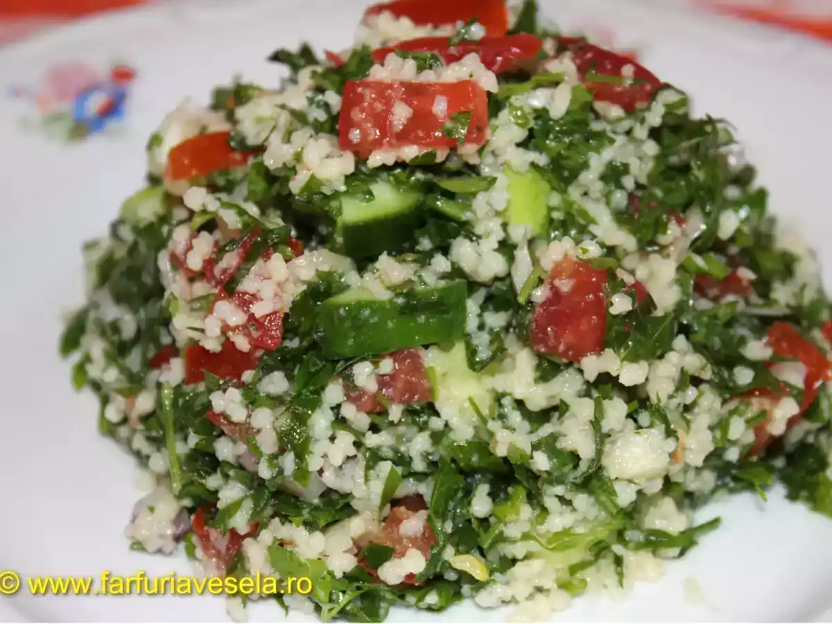 Tabbouleh - Salata de patrunjel (reteta video)
