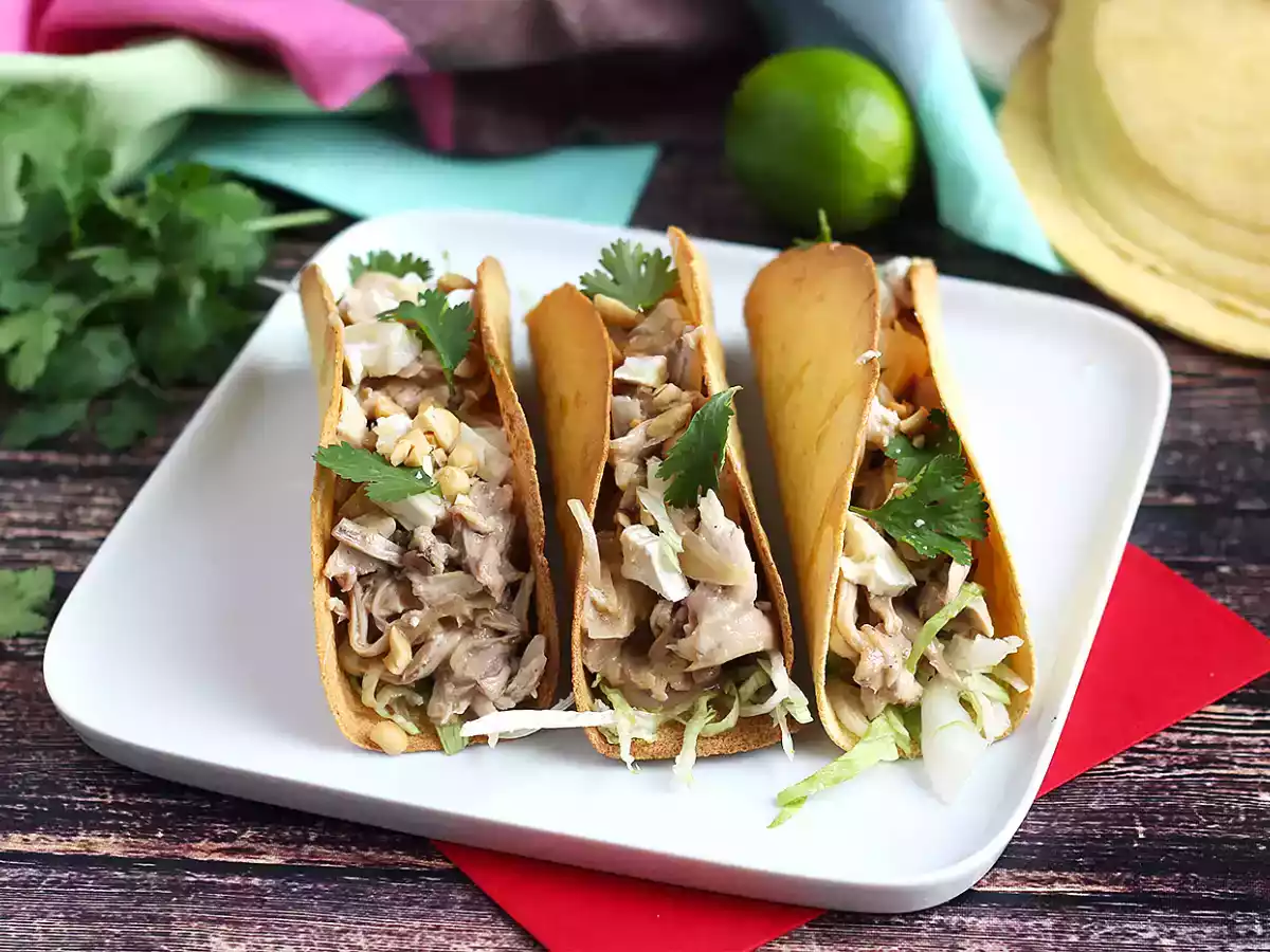 Tacos crocant cu pui în sos Satay - poza 4