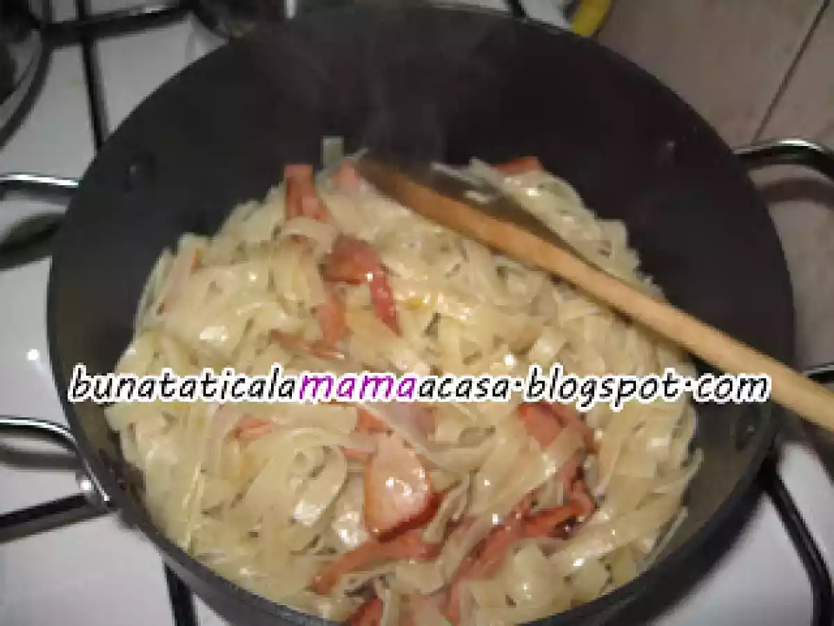 Tagliateli carbonara