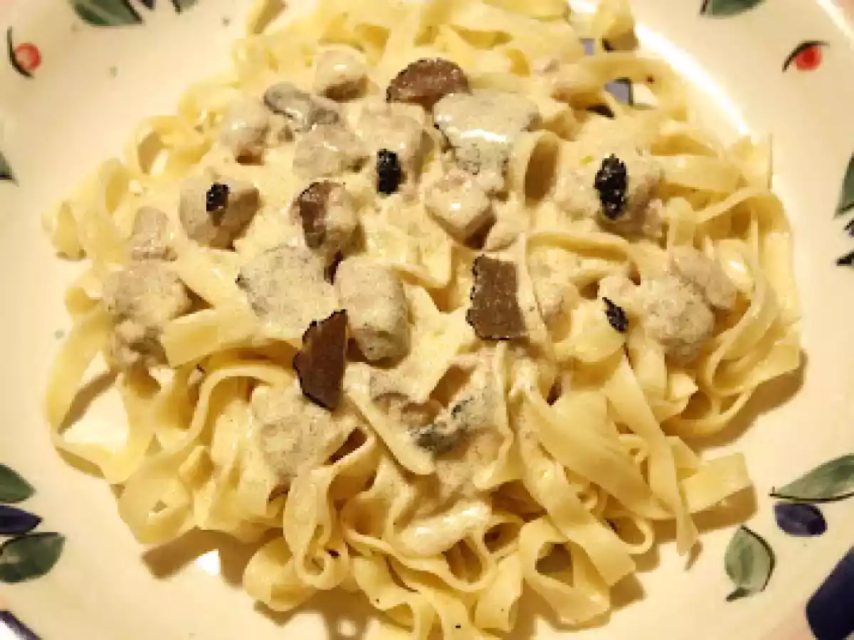 Tagliatelle cu Trufe si Foie Gras - poza 2