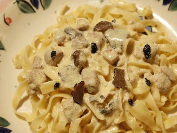 Tagliatelle cu Trufe si Foie Gras