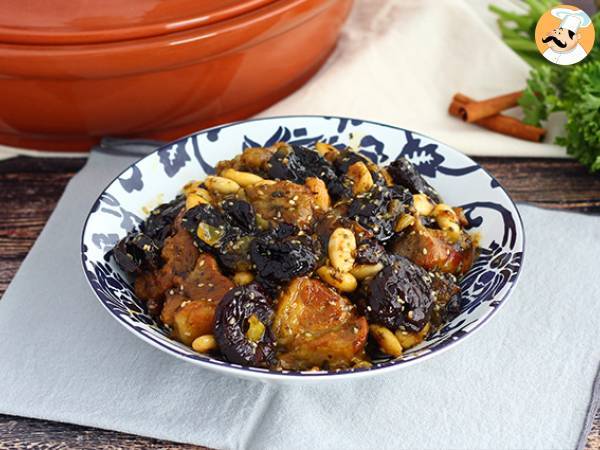 Tajine cu miel si prune uscate