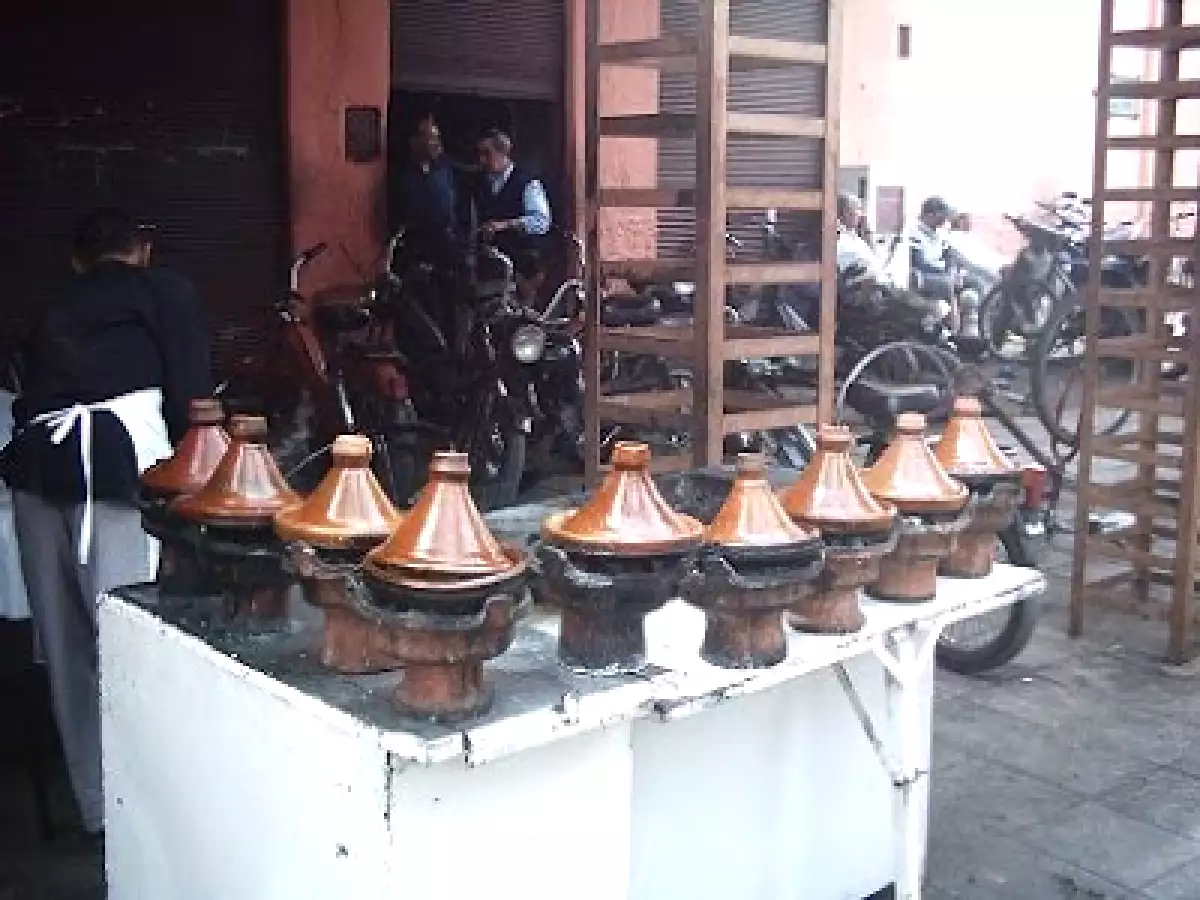 Tajine de pui cu legume si masline - poza 3