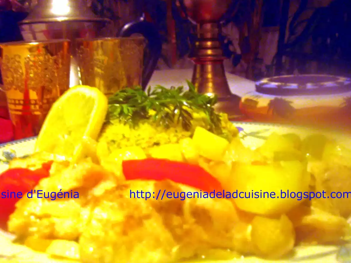 Tajine marocana de pui cu legume