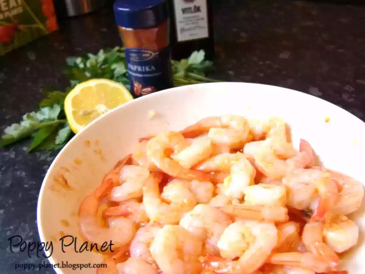 Tapas - creveti cu usturoi (garlic shrimps) - poza 3