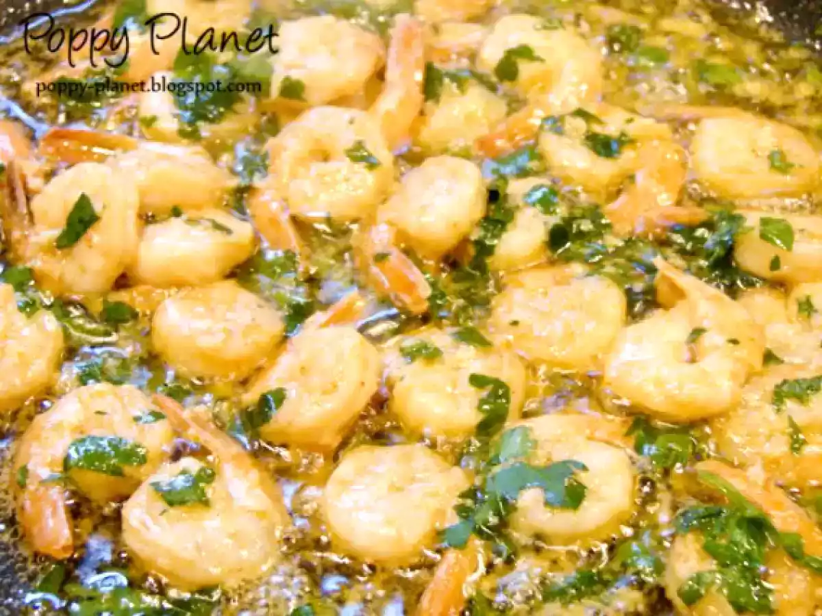 Tapas - creveti cu usturoi (garlic shrimps) - poza 5