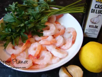 Tapas - creveti cu usturoi (garlic shrimps) - poza 2