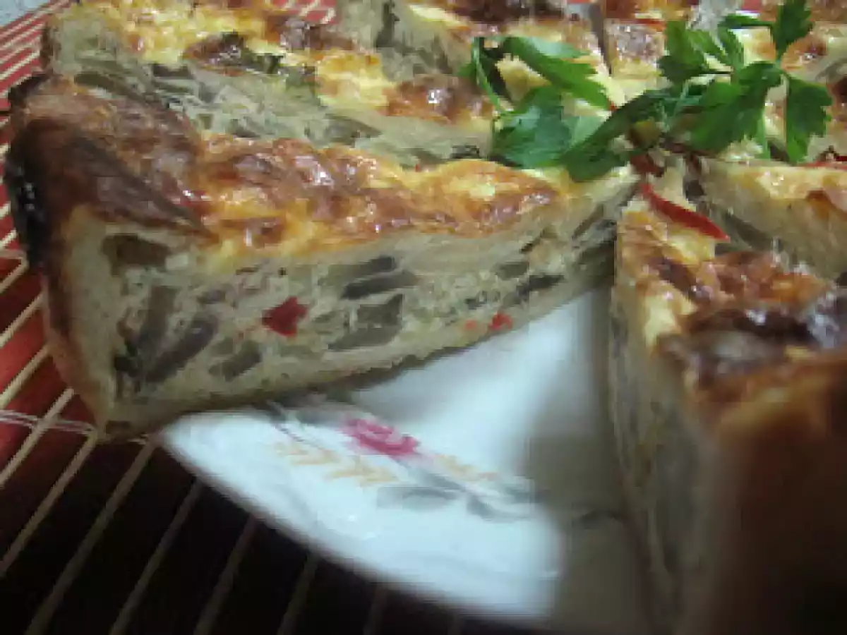 Tarta aperitiv cu ciuperci - poza 2