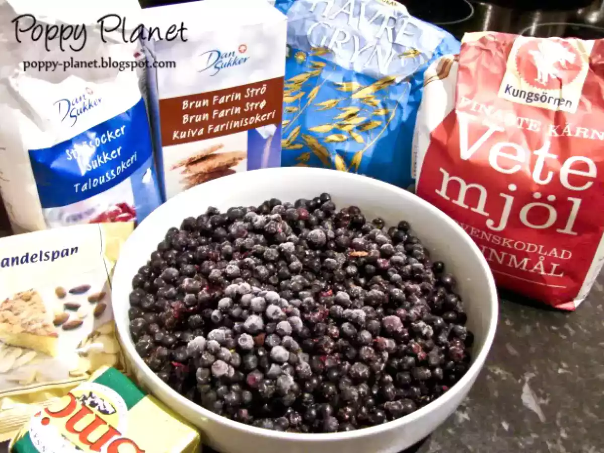 Tarta Crumble cu afine - poza 2