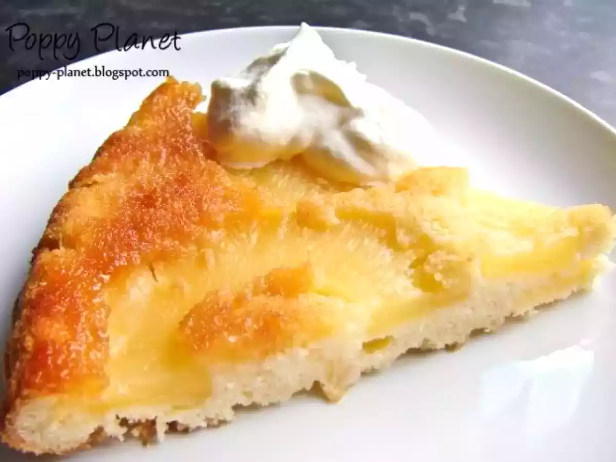 Tarta cu ananas rasturnata