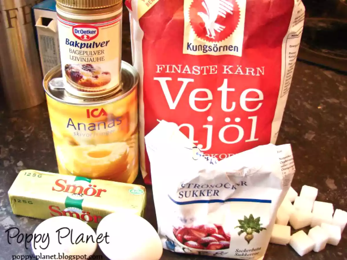 Tarta cu ananas rasturnata - poza 2