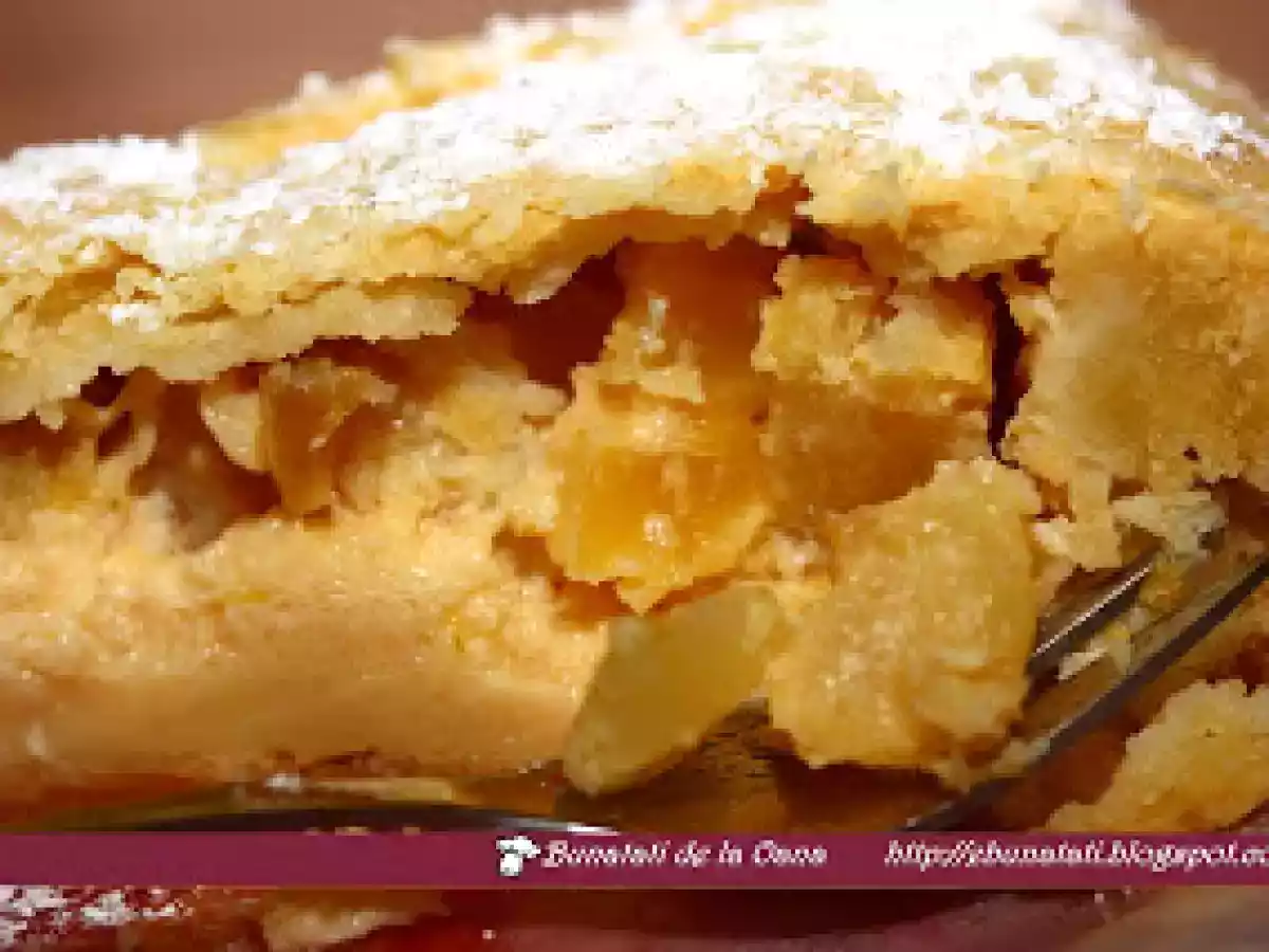 Tarta cu ananas si mango