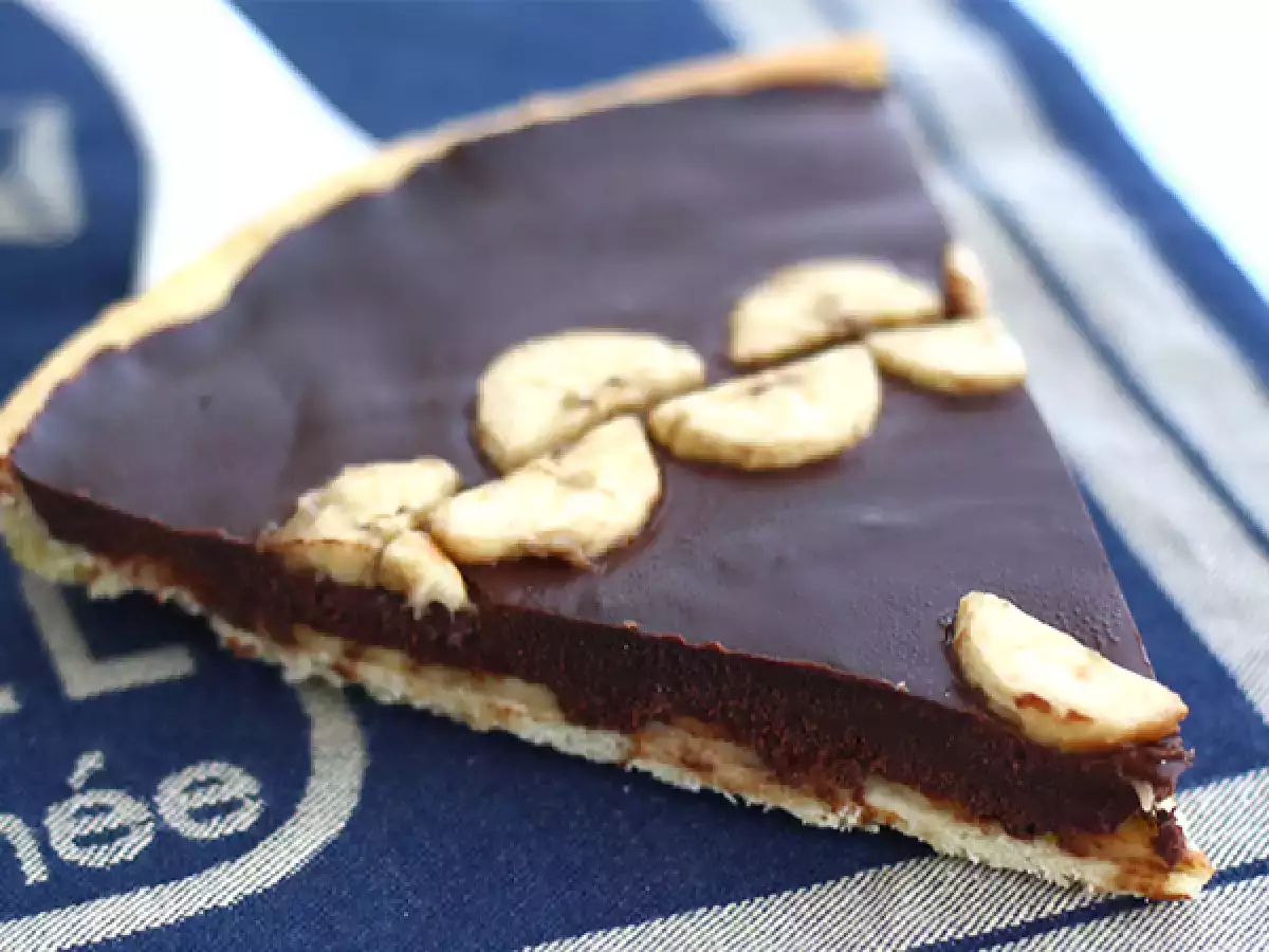 Tarta cu banane si ciocolata - poza 3