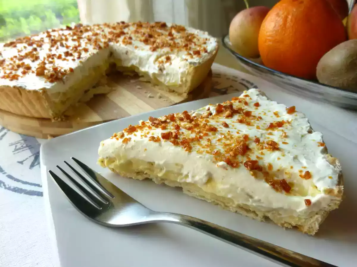 Tarta cu banane si frisca - poza 2