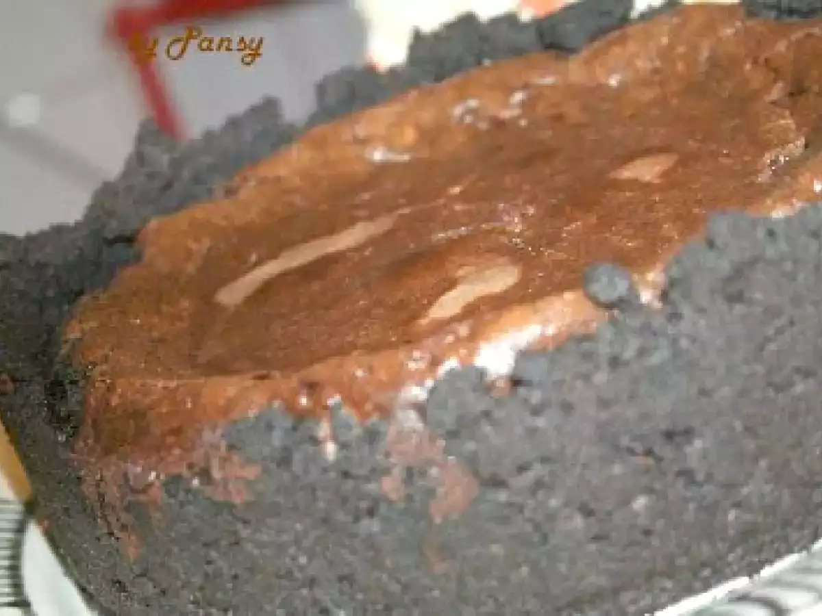 Tarta cu biscuiti Oreo si crema de branza si ciocolata - poza 2