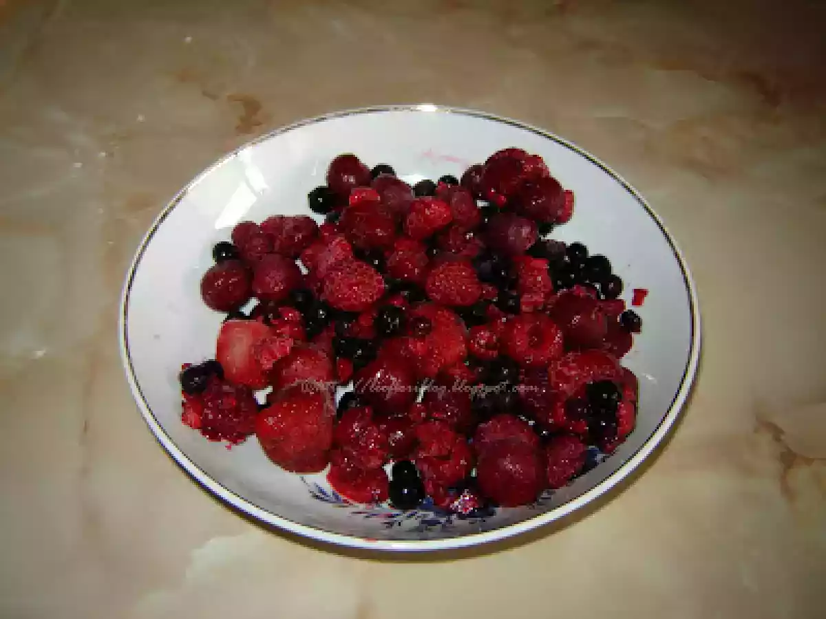 Tarta cu branza dulce si fructe - poza 4