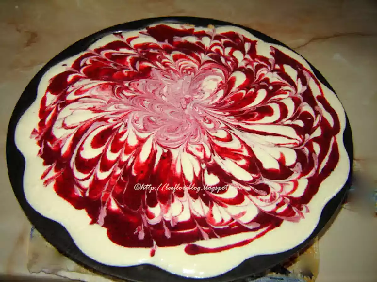 Tarta cu branza dulce si fructe - poza 7