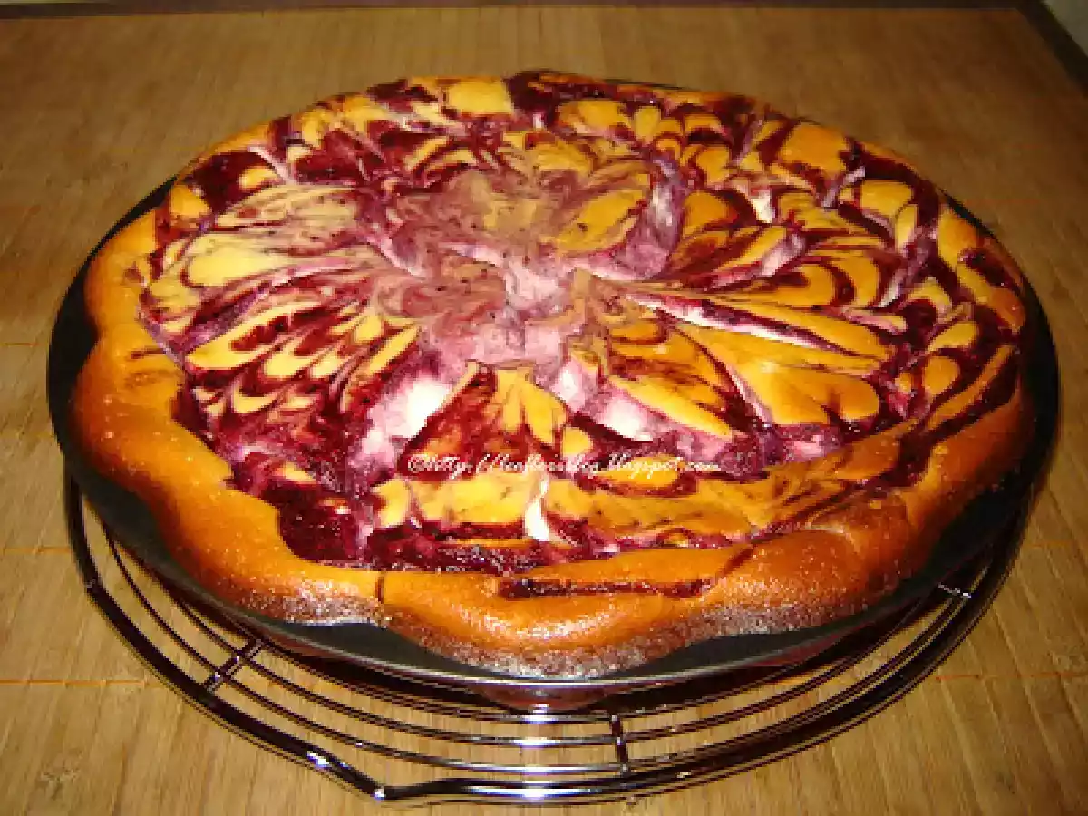 Tarta cu branza dulce si fructe - poza 8