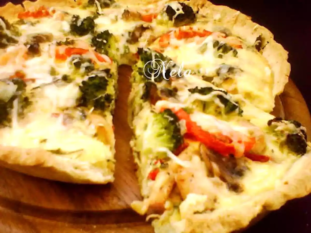 Tarta cu broccoli si piept de pui - poza 2