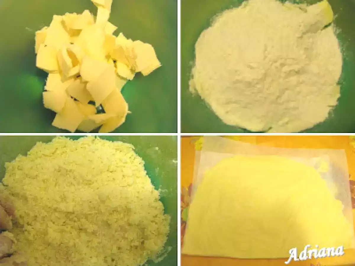 Tarta cu budinca si fructe - poza 6