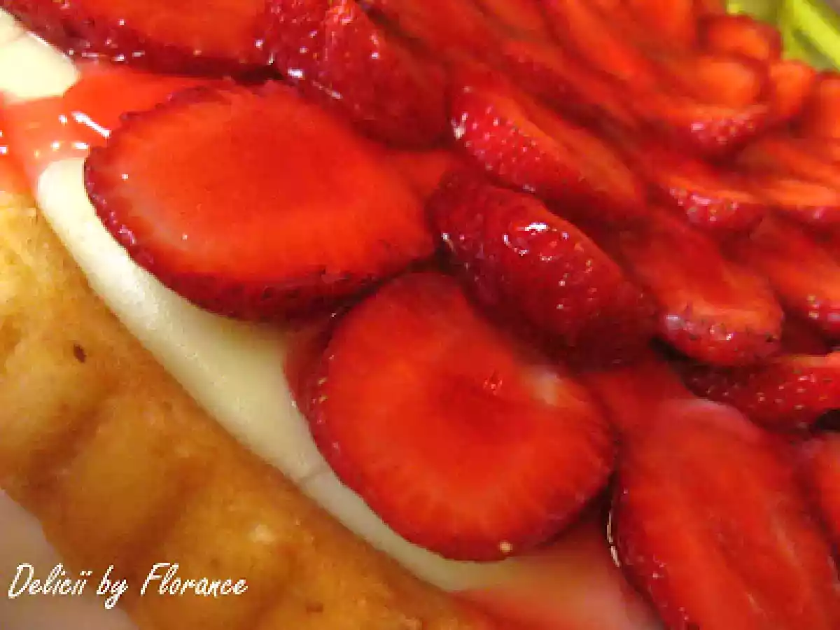 TARTA cu capsuni - poza 7