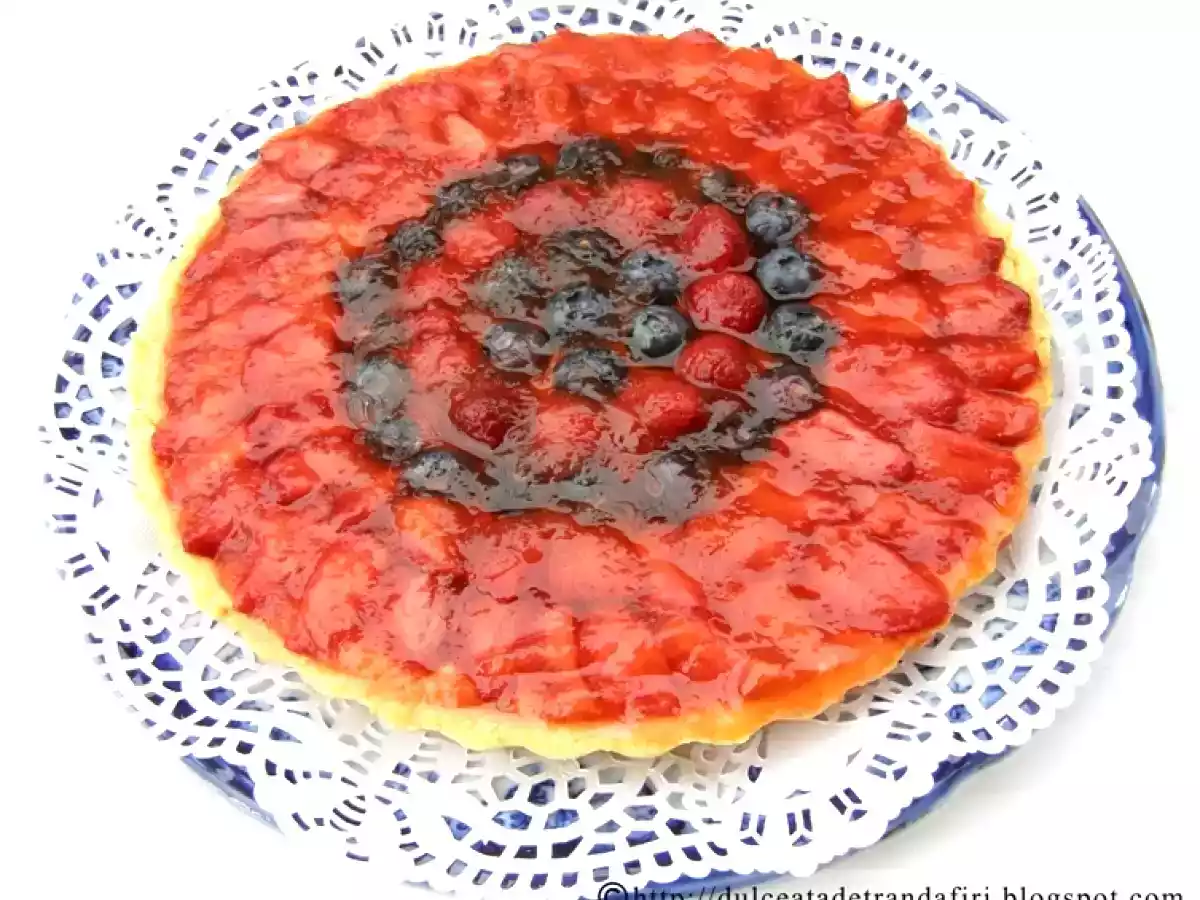 Tarta cu capsuni si crema de Ricotta - poza 2