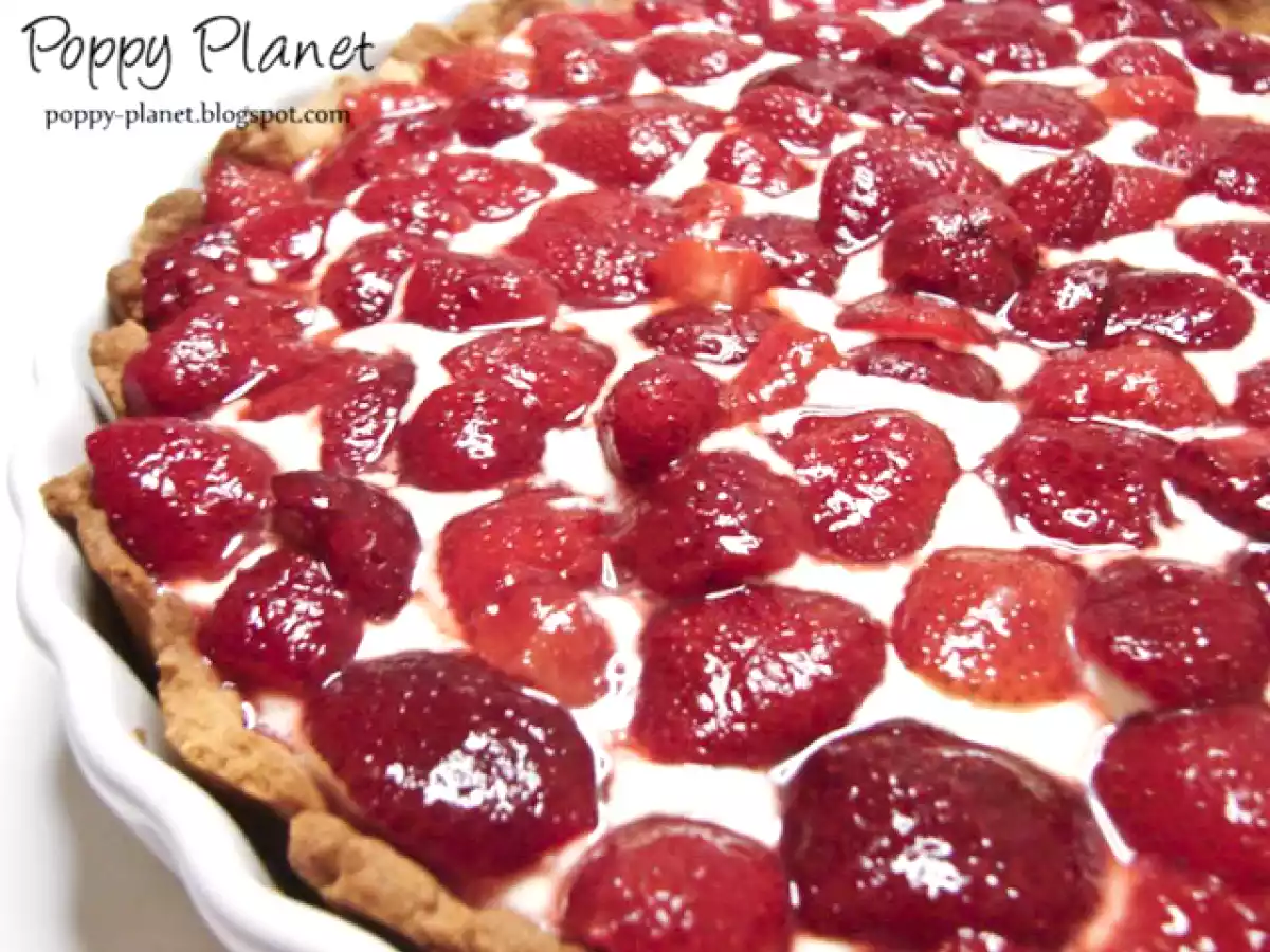 Tarta cu capsuni si crema mascarpone - poza 13